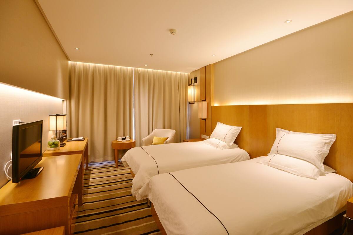 In-room safe, desk, iron/ironing board (on request), free WiFi