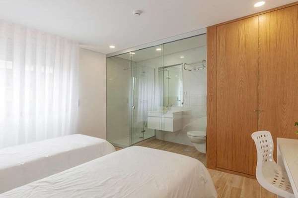 Double Room | Desk, laptop workspace, blackout drapes, soundproofing