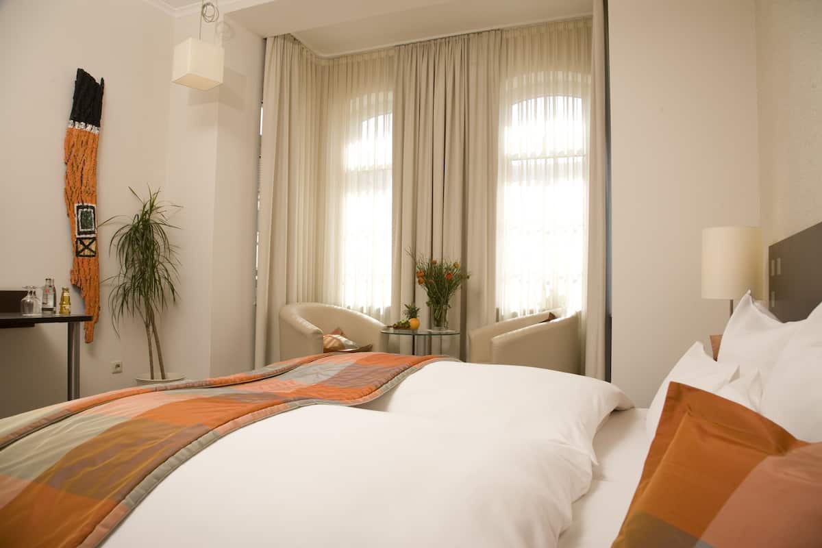 In-room safe, desk, blackout curtains, soundproofing