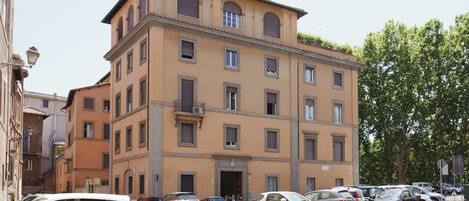 Facciata della struttura