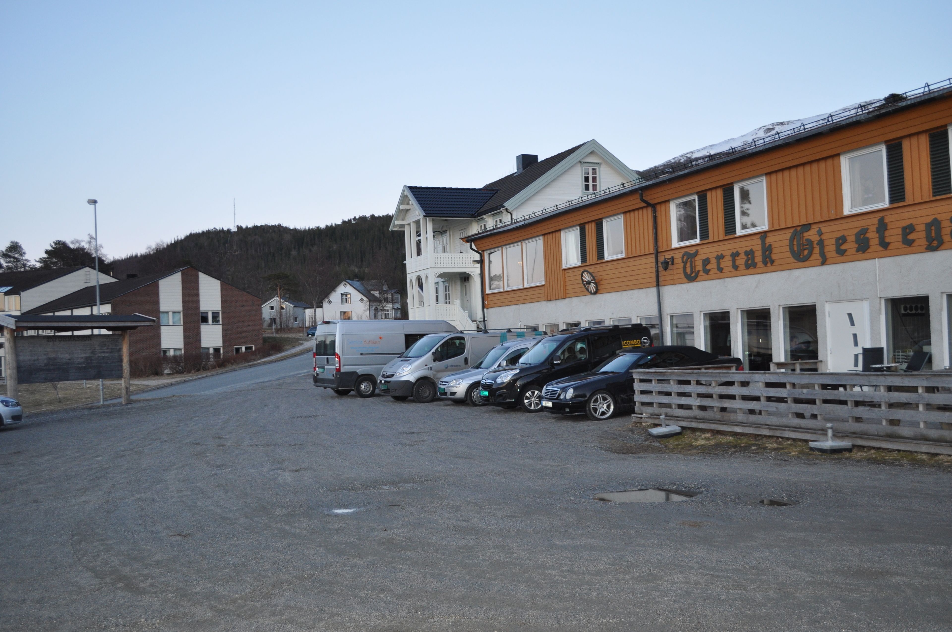 Utsikt fra overnattingsstedet