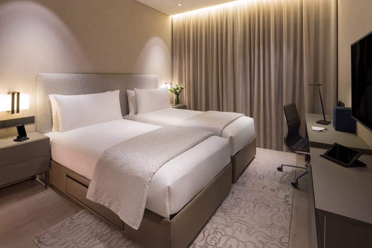 1 chambre, coffres-forts dans les chambres, bureau, rideaux occultants