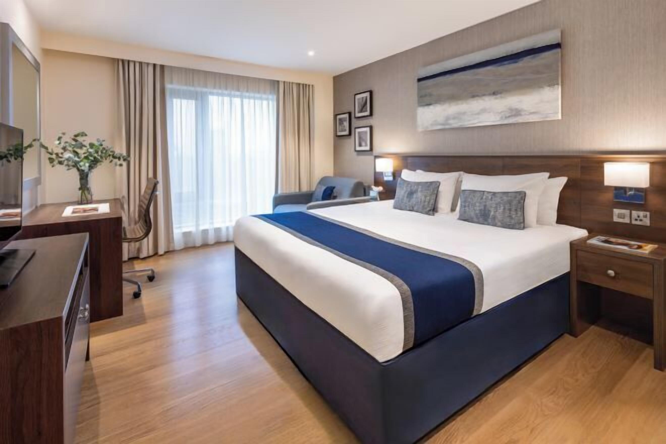 1 habitación y ropa de cama de alta calidad 