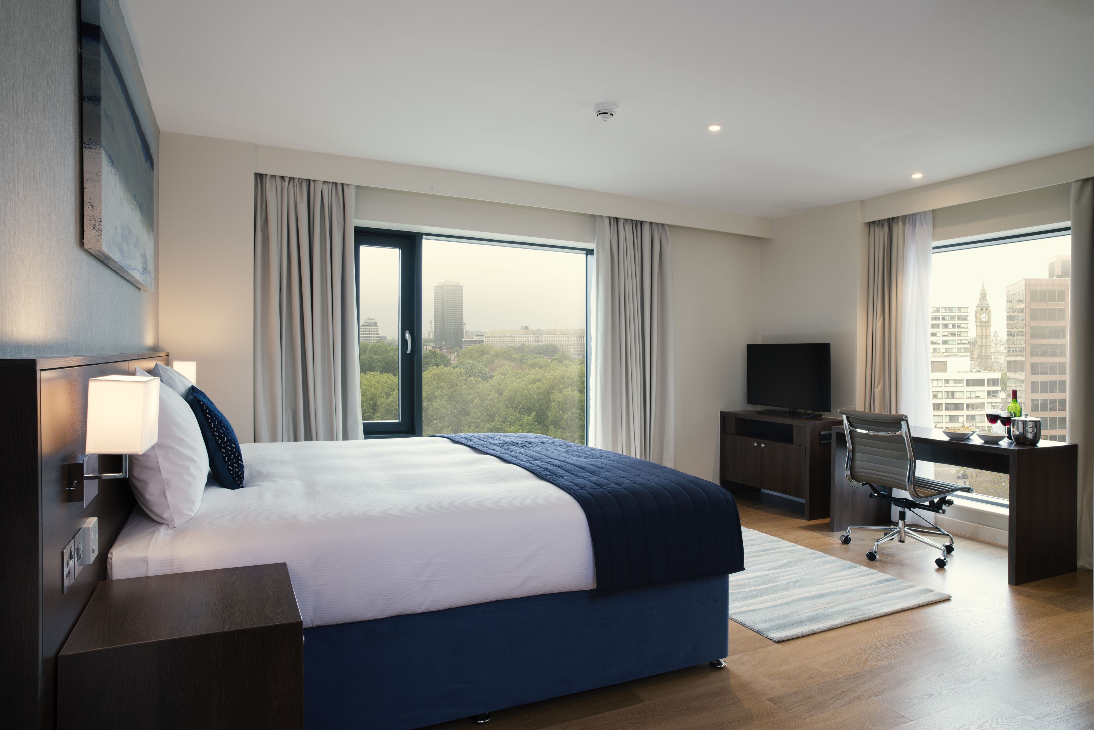 Premium Room, 1 King Bed, City View | View from room