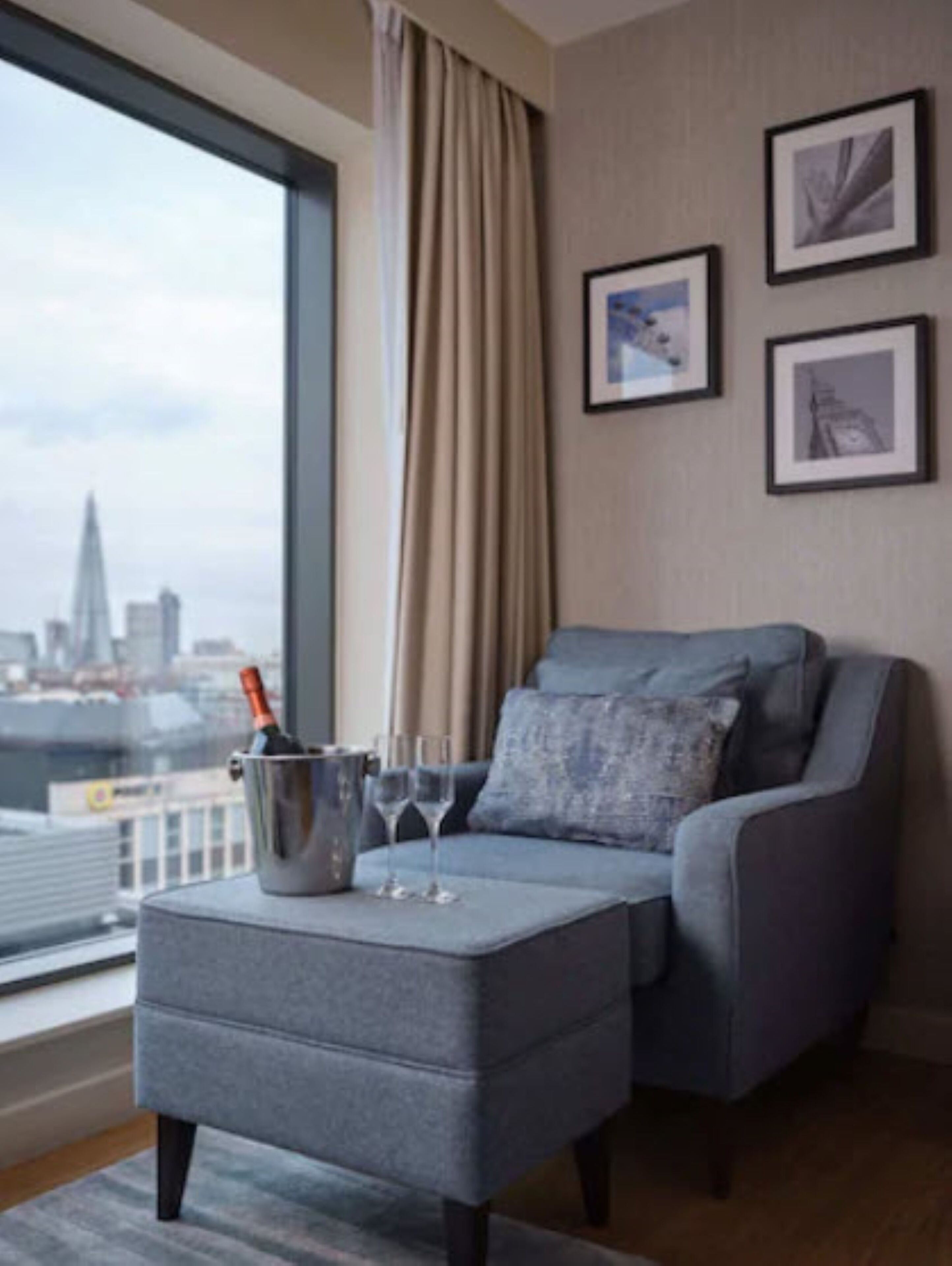 Premium studio | 1 slaapkamer, luxe beddengoed, een kluis op de kamer, een bureau