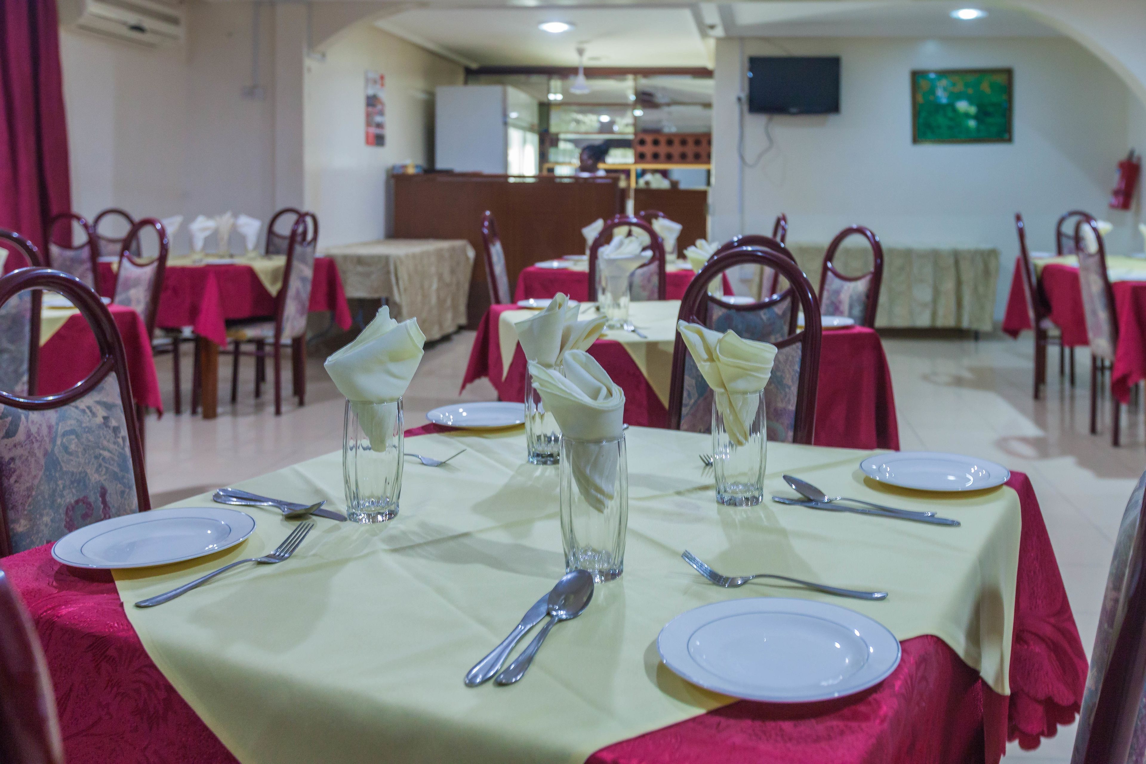 breakfast, lunch, dinner served; local and international cuisine