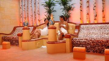 Behandlingsrum til par, sauna, dampbad, tyrkisk bad/hammam