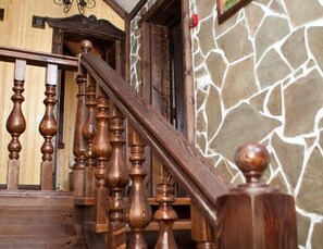 Chalet, cuisine | Équipements de la chambre