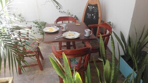 Khu vực dùng bữa sáng