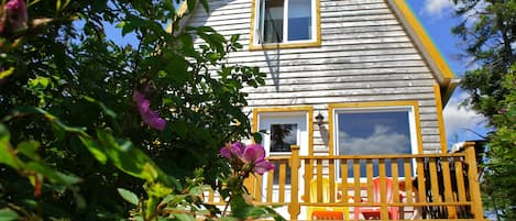 Chalé standard, 2 quartos, vista para a praia (Le Mikmak) | Sacada