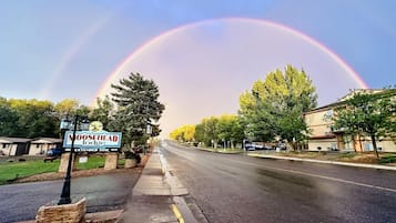 Overnatningsstedets facade