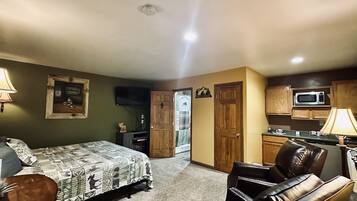 Deluxe-hytte | Gratis Wi-Fi, sengetøj