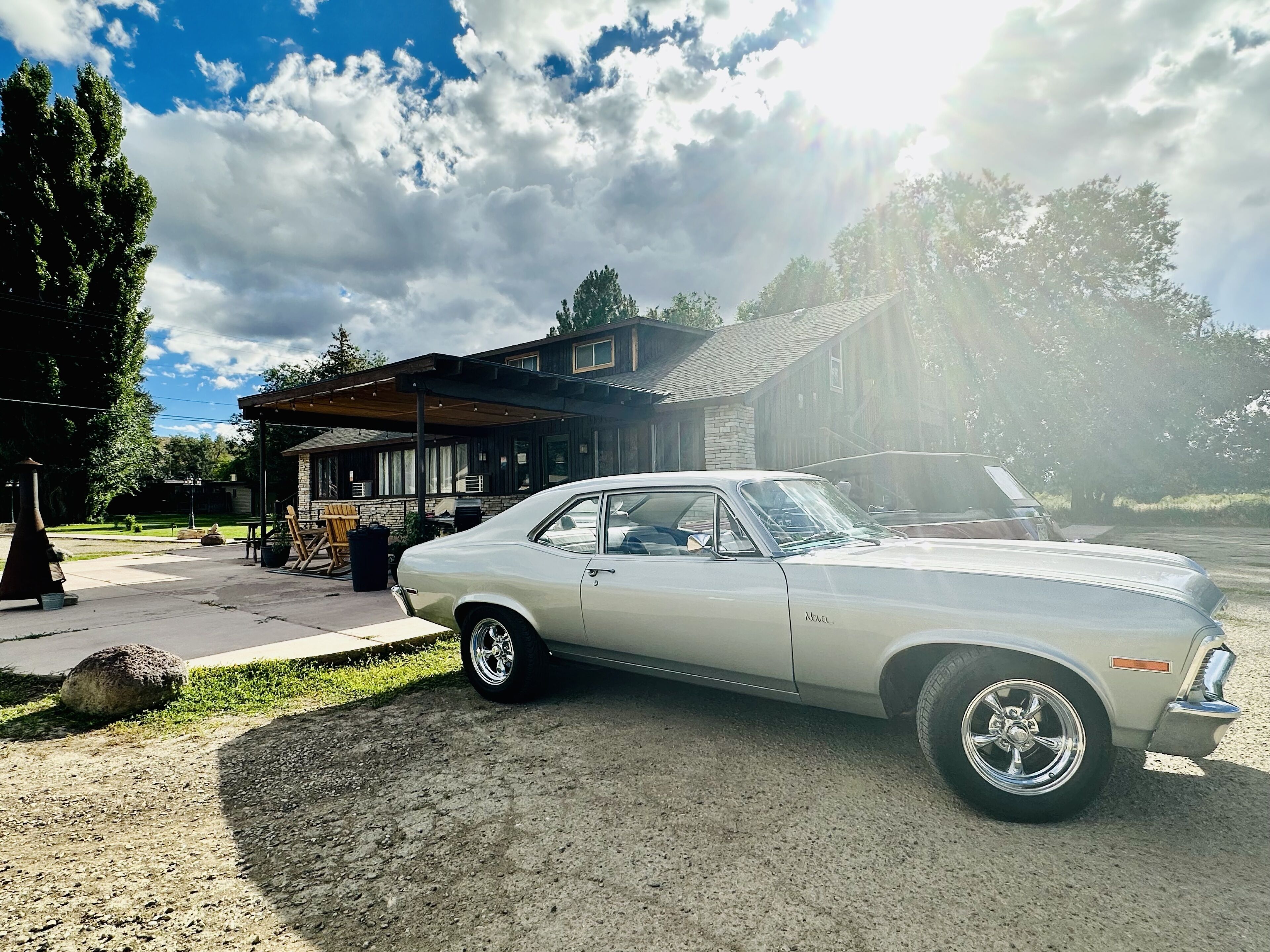 Voorkant van accommodatie