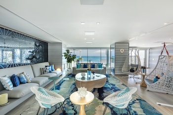 Hotel entrance and lobby at Condado Ocean Club - Adults Only