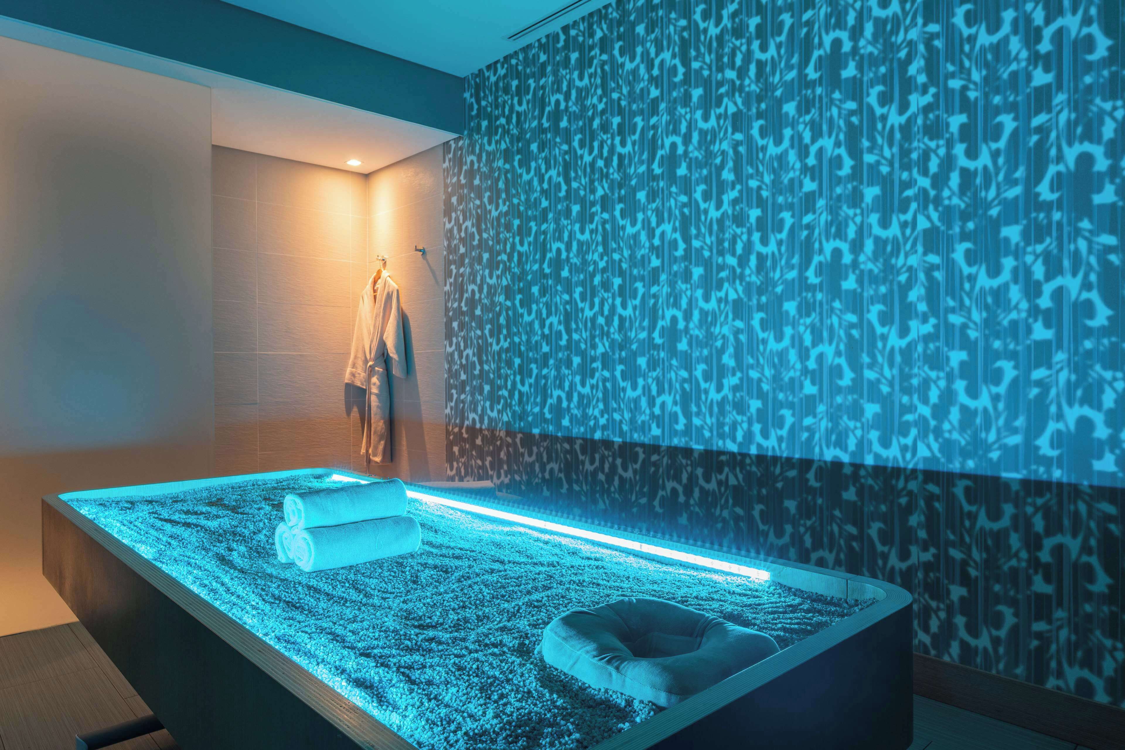 couples treatment room(s), sauna, steam room, body treatments