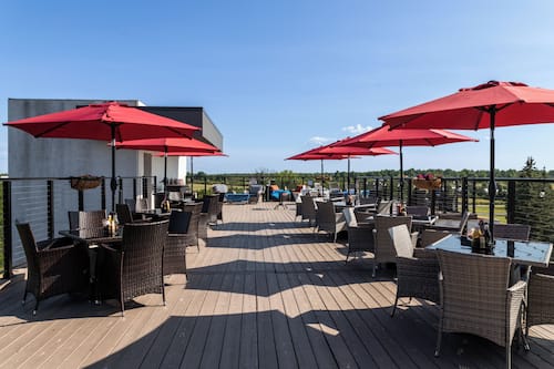 Terrasse sur le toit