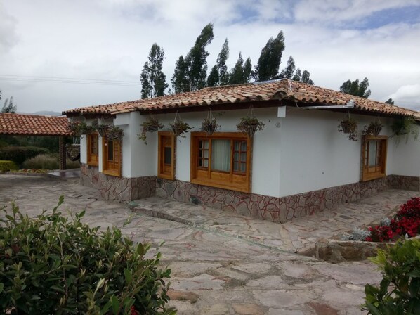 Fachada de la propiedad