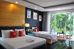 Family Room, 2 Bedrooms, Garden View, Garden Area | Free WiFi - Eat n Sleep (Wichit)