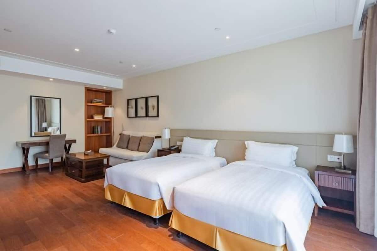 In-room safe, desk, blackout drapes, iron/ironing board