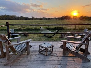 Terrace/patio - Flophouze Shipping Container Hotel (Round Top)