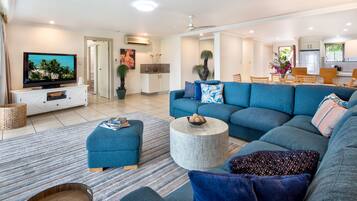 Appartement, 2 chambres, vue océan (14) | Coin séjour