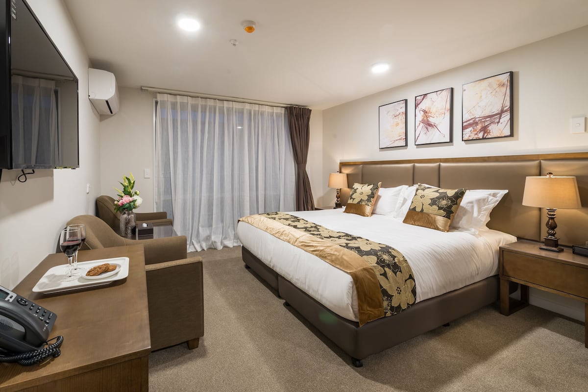 Deluxe studio, toegankelijk voor mindervaliden | 2 slaapkamers, een bureau, geluiddichte muren