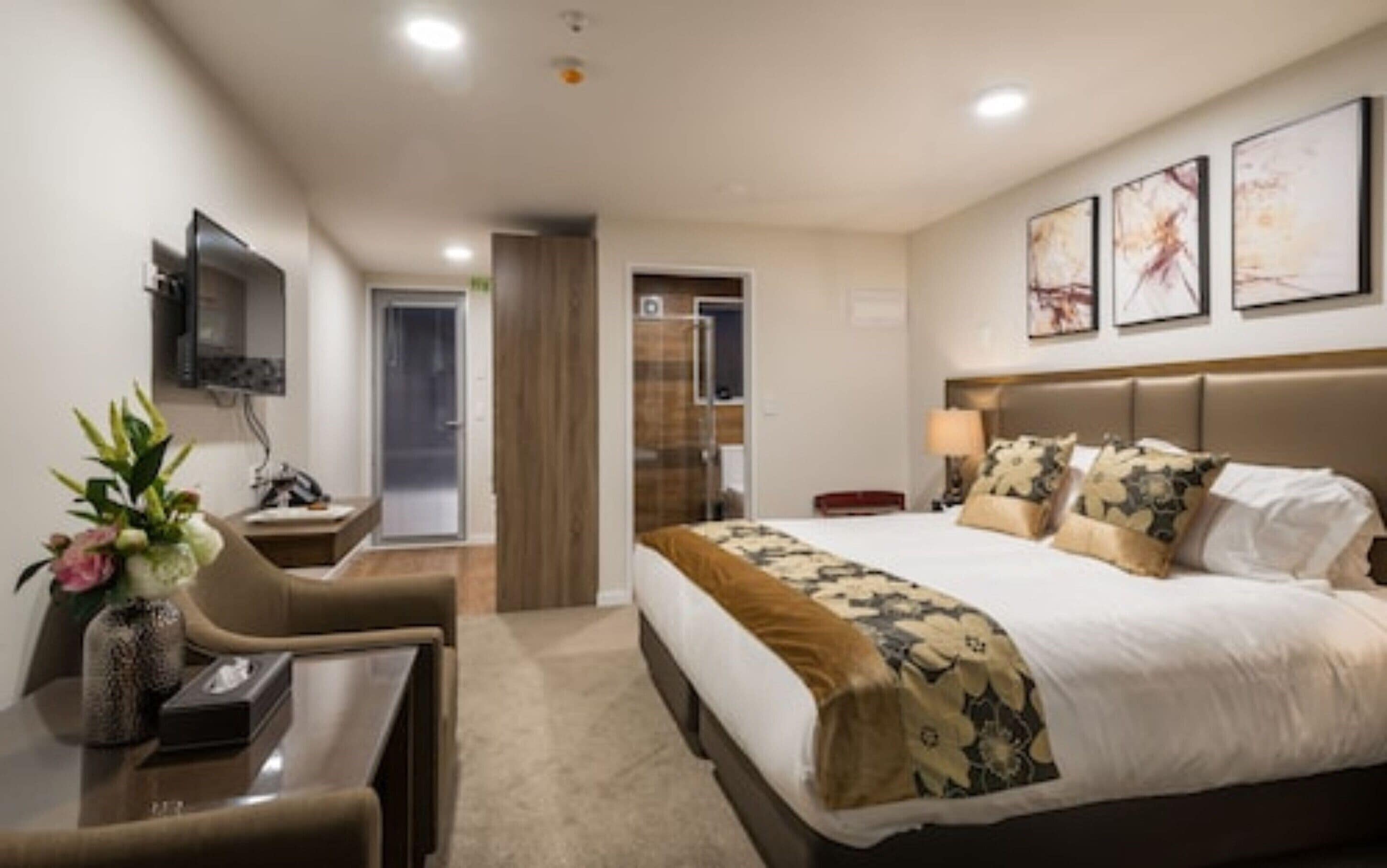 Deluxe King/Twin Studio | Desk, soundproofing, iron/ironing board, free WiFi