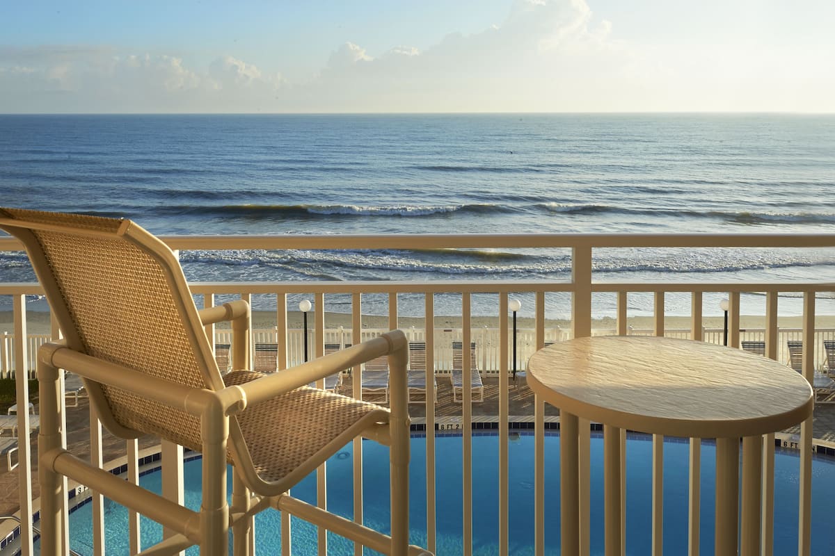 Condo Premium, 2 habitaciones, frente al océano | Balcón