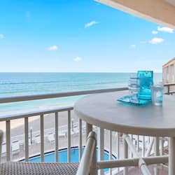 Condo Premium, 2 habitaciones, frente al océano | Balcón