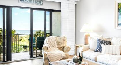 Sandcastles - Cocoa Beach Oceanfront Condos with Heated Pool Tennis Pet-Friendly