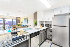 Private kitchen - Chateau by the Sea - Cocoa Beach Oceanfront Condos next to the Pier and Port Canaveral (Cocoa Beach)