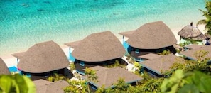 Aerial view - Litia Sini Beach Fales (Lalomanu)