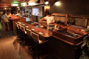 Dinner served - Canadian Village Goryu (Hakuba)