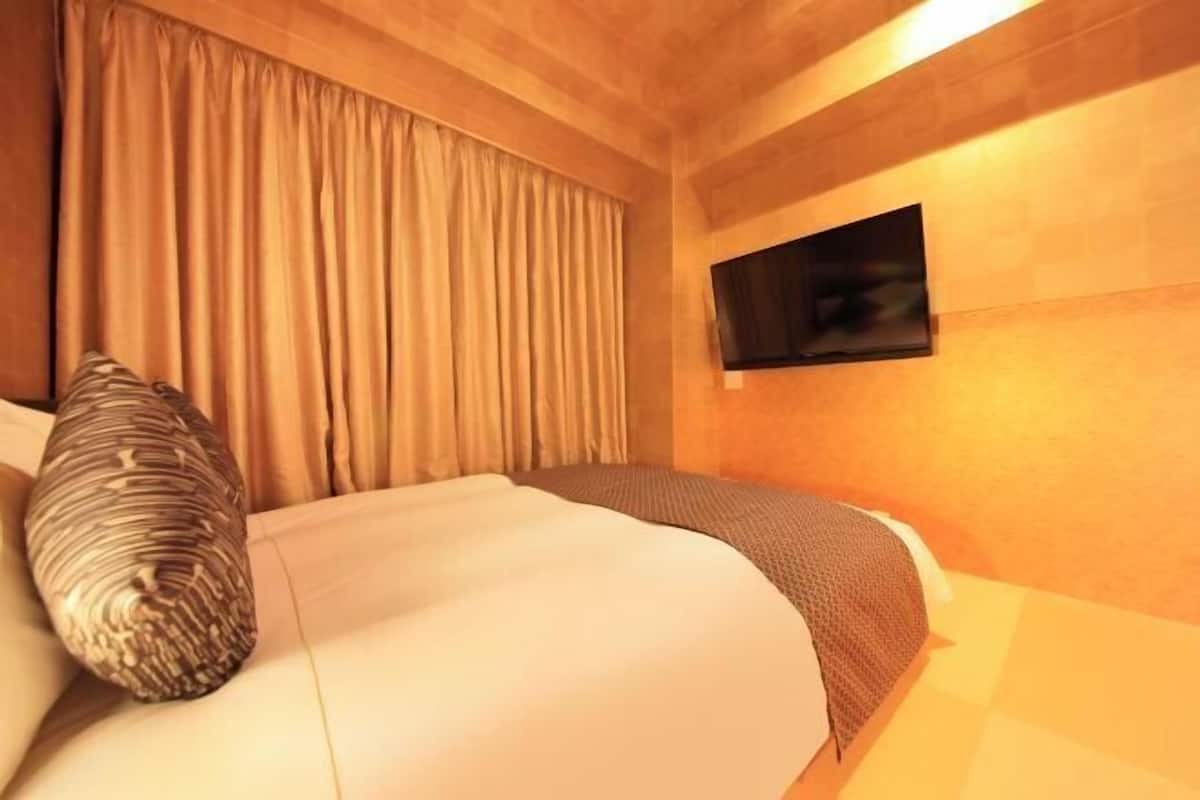 1 slaapkamer, een bureau, een strijkplank/strijkijzer, gratis wifi