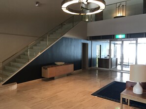 Interior entrance - Aqua Alpine Hotel (Hakuba)