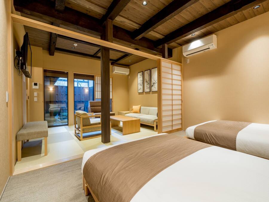 Quarto luxo (Annex Suite) | 1 quarto, roupas de cama premium, edredons de pluma, cofres nos quartos