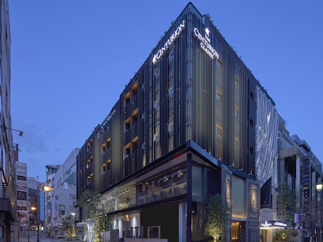 Front of property – evening/night. The Centurion Hotel Classic Akasaka