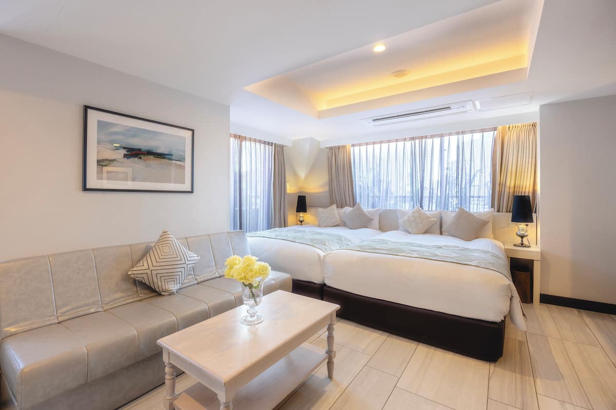 1 bedroom, premium bedding, in-room safe, individually decorated