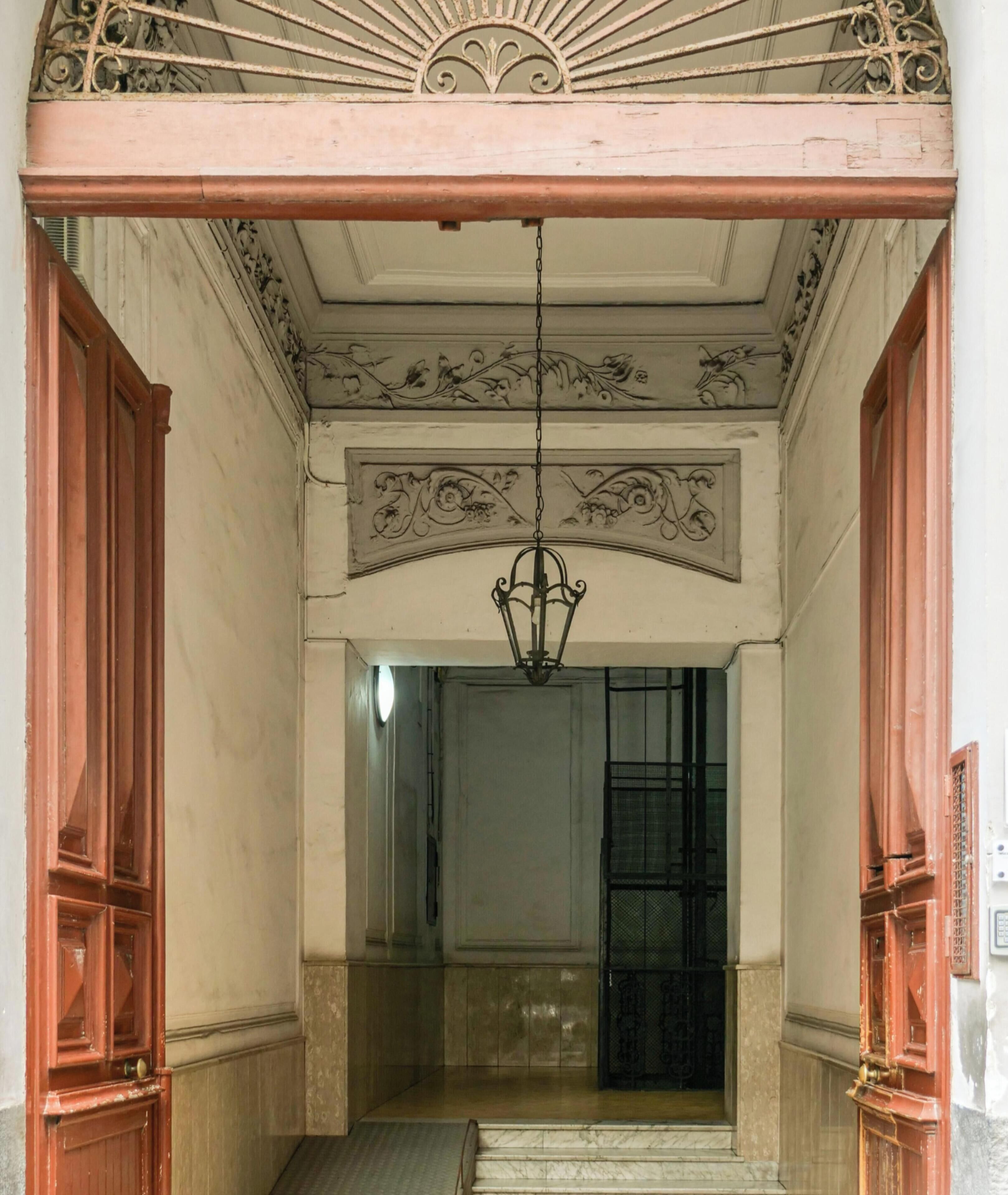Interior entrance