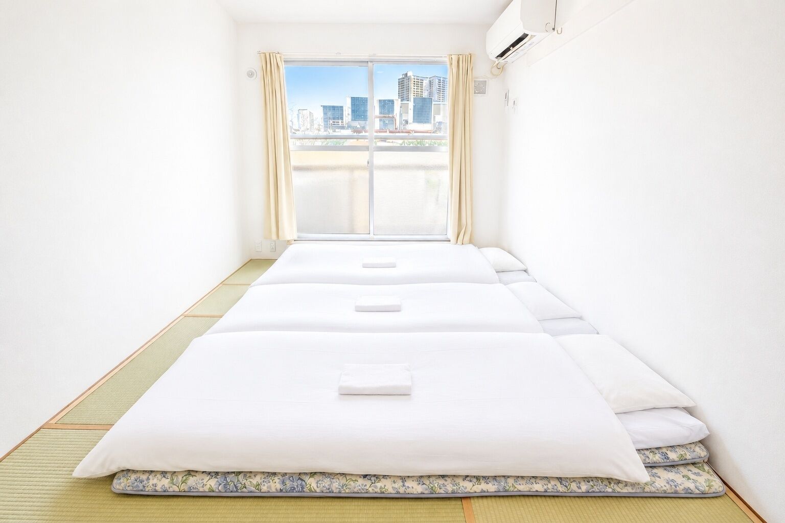 Japanese Style Room with Shared Bathroom (3 Persons) | Soundproofing, iron/ironing board, free WiFi