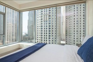 Apartment, 1 King Bed with Sofa bed, Balcony, Marina View | 1 bedroom, iron/ironing board, free WiFi - Nasma Luxury Stays - Park Island (Dubai)