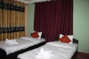 In-room safe, desk, iron/ironing board, rollaway beds