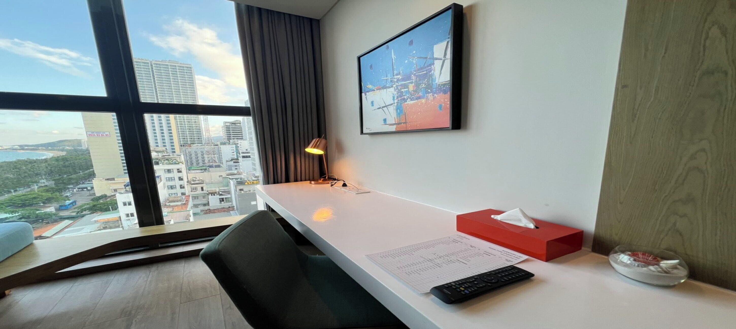 deluxe twin room, 2 single beds | view from room