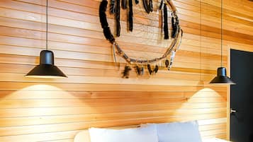Loft, 1 Bedroom, Ground Floor (C101) | 1 bedroom, blackout drapes, soundproofing, iron/ironing board