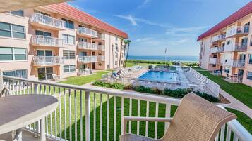 Condo, 3 Bedrooms, Oceanfront | Balcony