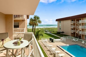 Condo, 3 Bedrooms, Ocean View | Beach/ocean view - Spanish Main by Happy Palm Stays (Cocoa Beach)