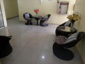 Sitzecke in der Lobby