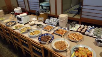 Frukostbuffé varje dag (JPY 1000 per person)