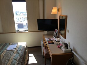 Desk, iron/ironing board, free WiFi, bed sheets