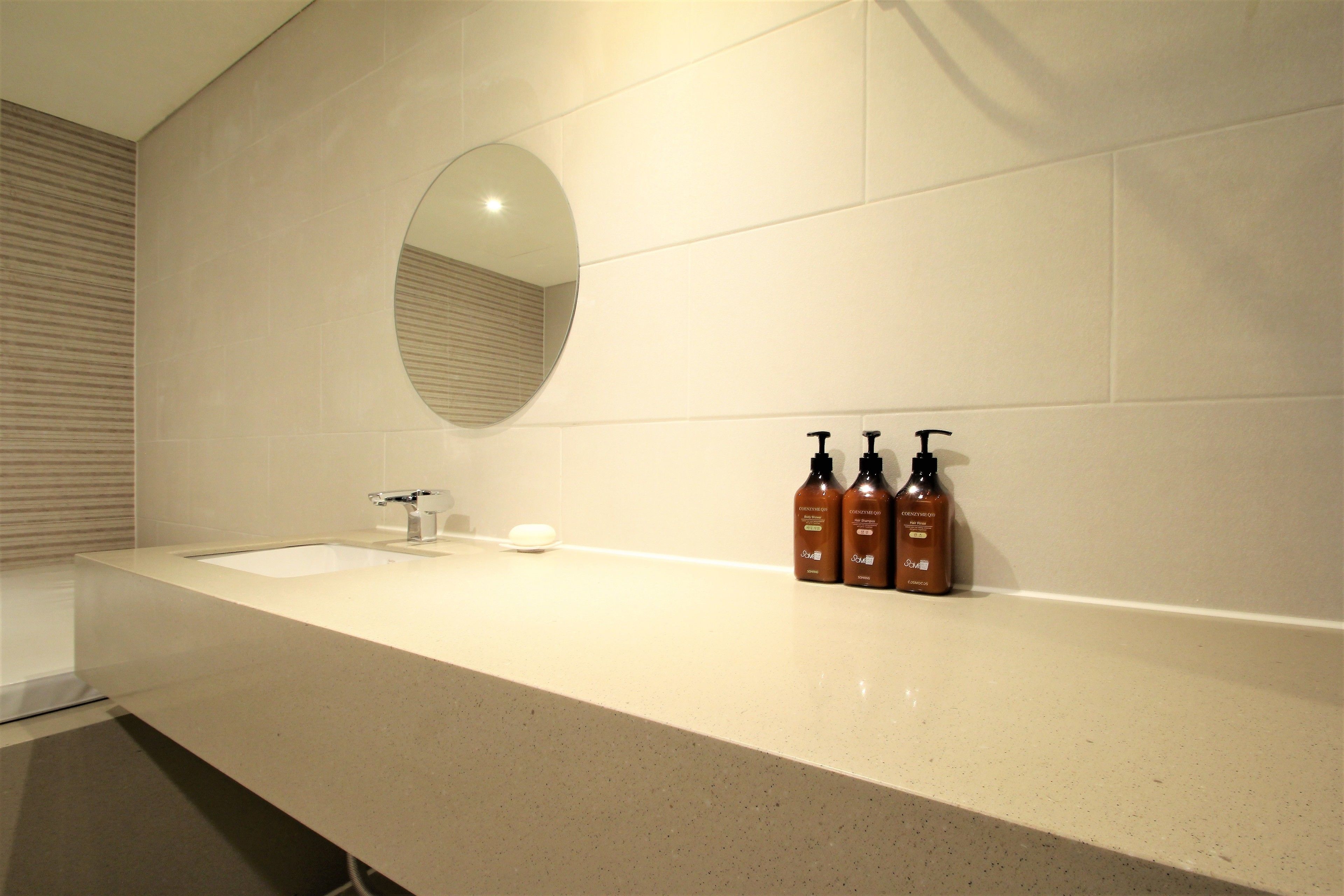 vip | bathroom | separate bathtub and shower, designer toiletries, dressing gowns